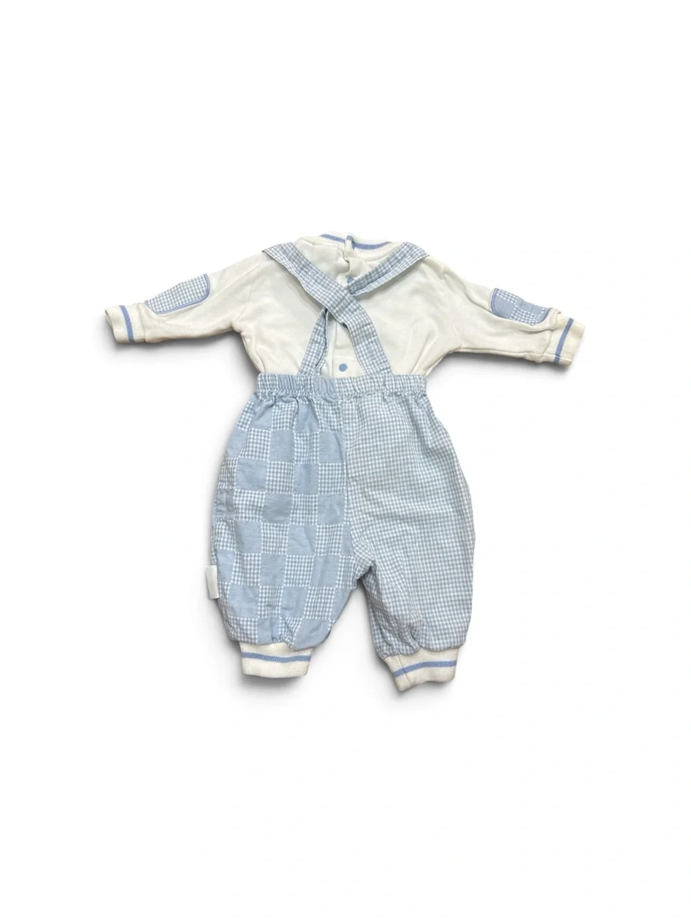 Vintage Peter Rabbit Baby Boy Overalls & Shirt Set Size 3 Months Beatrix Potter